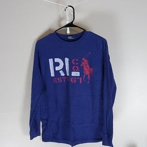 Polo Ralph Lauren Long-sleeve Tee - Print - Med